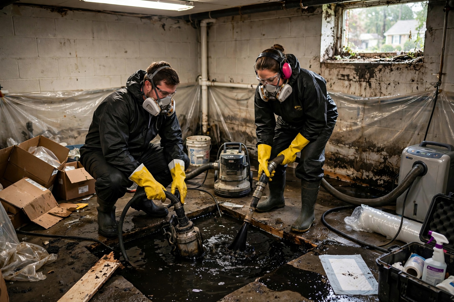 Complete Guide to Black water cleanup in Odenton, Maryland