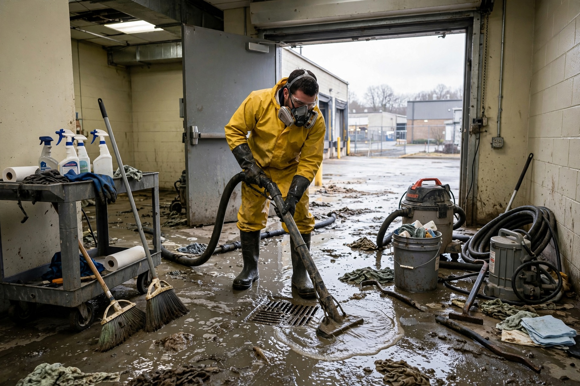 Commercial Sewage Cleanup in Odenton, MD